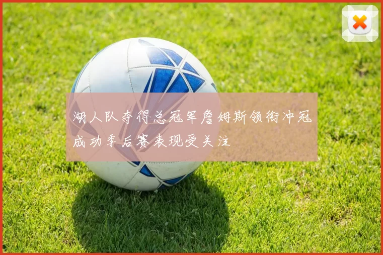 湖人队夺得总冠军詹姆斯领衔冲冠成功季后赛表现受关注