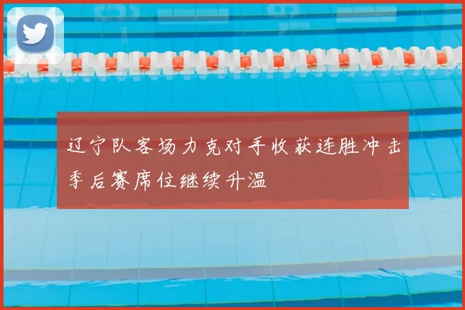 辽宁队客场力克对手收获连胜冲击季后赛席位继续升温